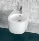Bidet Sospeso in Ceramica 51,5x35,5x27cm TFT Street Bianco