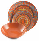 Servizio Piatti 18 Pezzi in Porcellana e Gres Villa d'Este Home Tivoli Maraja Multicolor