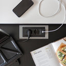 Multipresa Backflip in Acciaio Emuca 