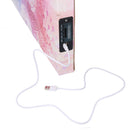 Quadro stampa bluetooth marrone cm 150x50x4