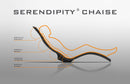 Lettino Chaise Longue da Esterno Giardino Seduta a Terra Arkema Serendipity Cherry