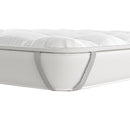 Topper Trapuntato 300 gr/mq con Elastici Basic Bianco Varie Misure