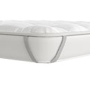 Topper Trapuntato 300 gr/mq con Elastici Basic Bianco Varie Misure
