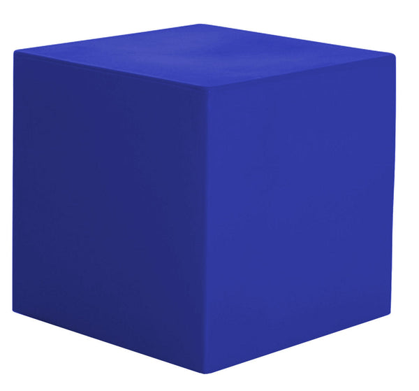 online Pouf da Giardino 50x50 cm in Resina Arkema Iris Pouf Blue