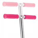 Monopattino 2 ruote Doppia Iniezione 3 Altezze Max 100Kg Globber Flow 125 Grigio/Rosa