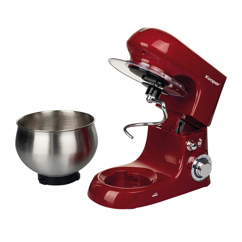 Impastatrice Planetaria 5 Litri 6 Velocità 1300W Kooper Atena Rosso