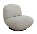 Poltrona 81x95x71h cm Margot Girev Grigio Bouclè 