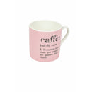 Set 6 tazzine Caffè Ø6x6 cm in New Bone China VdE Tivoli 1996 Colours