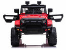 Macchina Elettrica per Bambini 12V Fuoristrada Kidfun Kansas Rossa