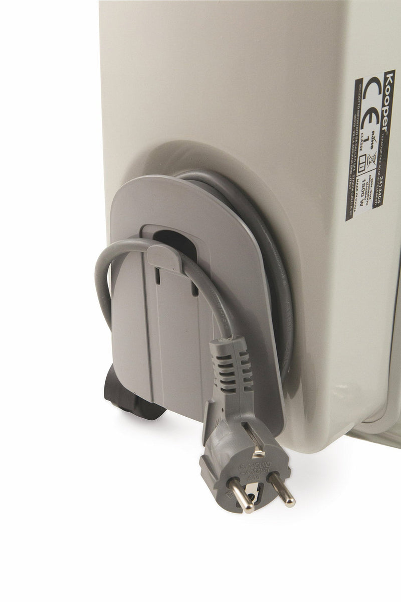 Stufa Termosifone ad Olio 1500W 7 Elementi Kooper Santorini Sette Bianco