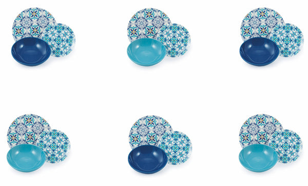 Servizio Piatti 18 Pezzi in Porcellana e Gres Villa d'Este Home Tivoli Porto acquista