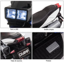 Moto Elettrica per Bambini 6V 3 Ruote Nera e Blu
