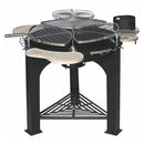 Barbecue a Carbone Carbonella con 3 Piani con Griglia Rotante e Griglia Cottura Lenta