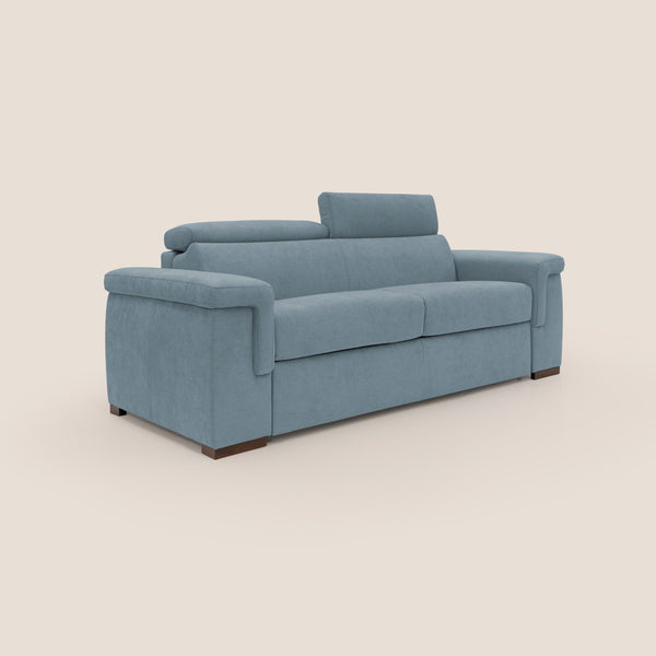 Divano Letto 3 Posti 200x100x95 cm in Tessuto Carta Da Zucchero sconto