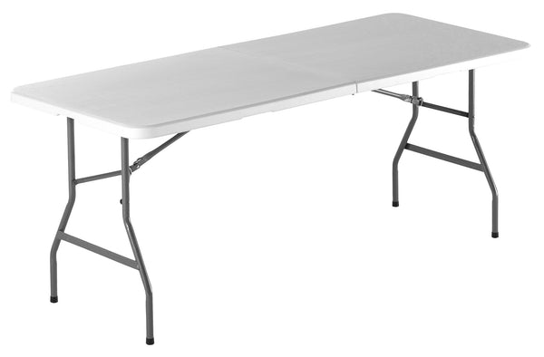 sconto Tavolo Catering Rettangolare Pieghevole 180x75x74,5cm Morel Bianco
