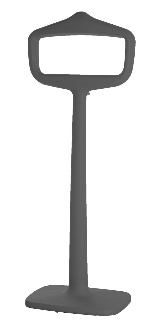 Appendiabiti Porta Abiti da Esterno 48x117 cm in Resina Arkema Bobo Dove Grey sconto