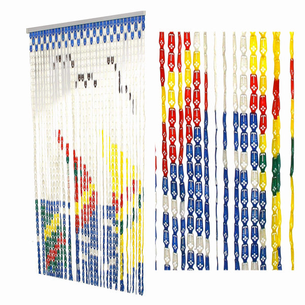 online Tenda a Fili per Porta Antimosche 125x240 cm in Plastica Barche a Vela Media