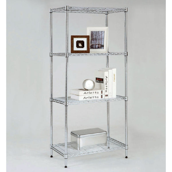 Scaffale in Acciaio Cromato 4 Piani 60x35x120cm Fumer Iron Rack sconto