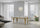 Tavolo Allungabile 160-420x90x77 cm Flame Evolution Bianco Frassino