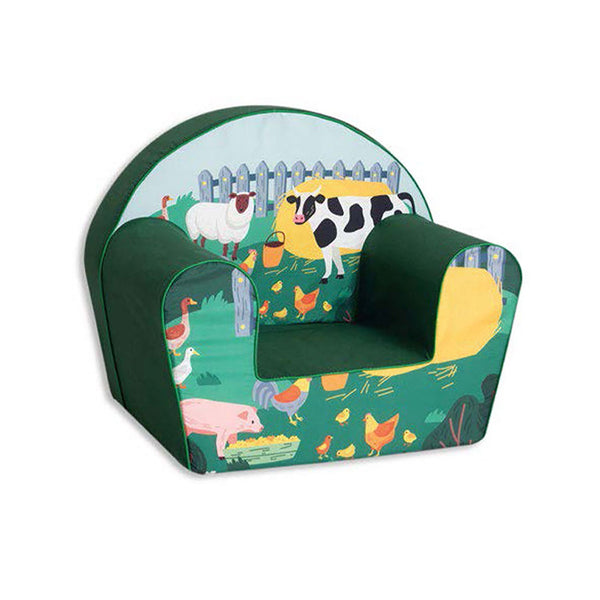 sconto Poltroncina per Bambini 42x31x50 cm in Cotone Fattoria Verde