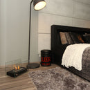 Camino a Bioetanolo da Tavolo 39x25,2 cm Flig Oakland Mini Bianco