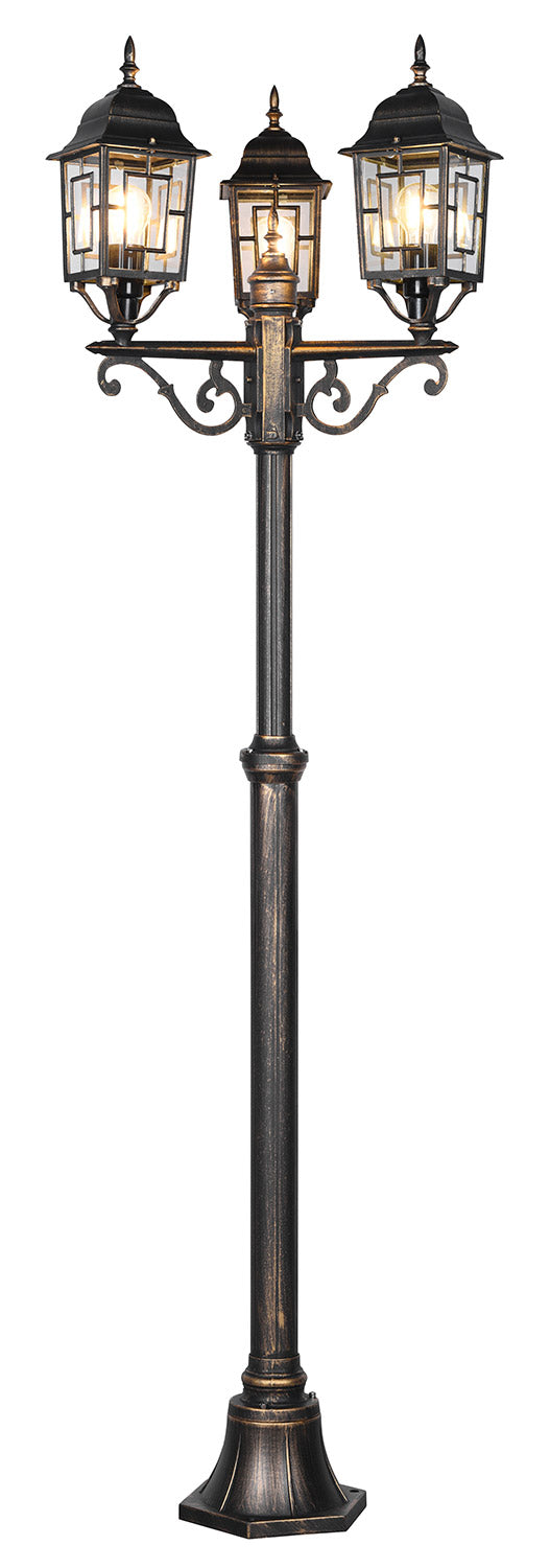 acquista Lampione da Esterno Attacco E27 in Alluminio Ruggine