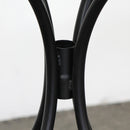 Tavolino tondo da Giardino 55x71 cm Ripiano in Ceramica con Mosaico Opaco