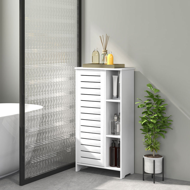 Mobile Da Bagno A Parete, Armadietto Bagno In Legno Con Ante E Ripiani, Mobile Multiuso Per Bagno, Cucina, Camera Da Letto, 60 Cm X 19 Cm X 71 | Leroy Merlin - 2
