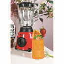 Frullatore Elettrico 1,5 Litri 2 Velocità 500W Kooper  Rosso
