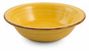 Set 6 Piatti Fondi Ø21x5 cm in Gres Villa d'Este Home Tivoli Baita Gialli