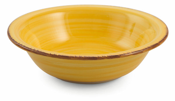 sconto Set 6 Piatti Fondi Ø21x5 cm in Gres Villa d'Este Home Tivoli Baita Gialli