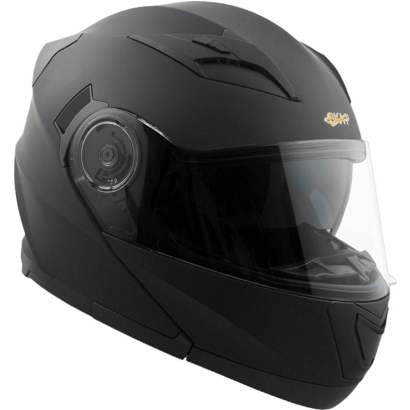 Casco Modulare per Moto Scooter SKA-P 5 XH Road Nero Gommato 