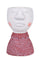 Set 4 Vasi Testa Donna H 15,5 cm