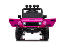 Macchina Elettrica per Bambini 101x59x65 cm Licenza Jeep Rubicon Small Rosa