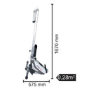 Vogatore Magnetico Richiudibile 120Kg Max 8 Livelli Toorx Rower Force con Ricevitore Polar