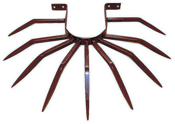 online Dissuasore Antifurto con Punte in Acciaio per Pluviali Tubi Esterni da Ø0-130 mm Marrone