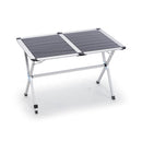 Tavolo da Campeggio Pieghevole con Piano Arrotolabile e Sacca Taddei Rotodesk 110