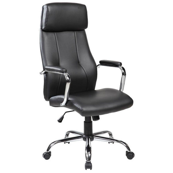 prezzo Sedia Poltrona Presidenziale da Ufficio in Similpelle Tosini New York Nero