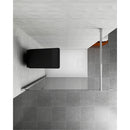 Colonna Doccia Multifunzione Idromassaggio Doccetta Acciaio Nero Opaco