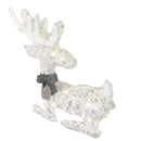 Renna plastica con Led bianco cm 56x17xh49