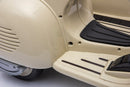 Piaggio Vespa con Sidecar Small Elettrica 6V per Bambini Crema