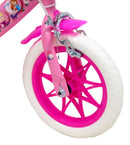 Bicicletta per Bambina 12"" 2 Freni Flowers Rosa