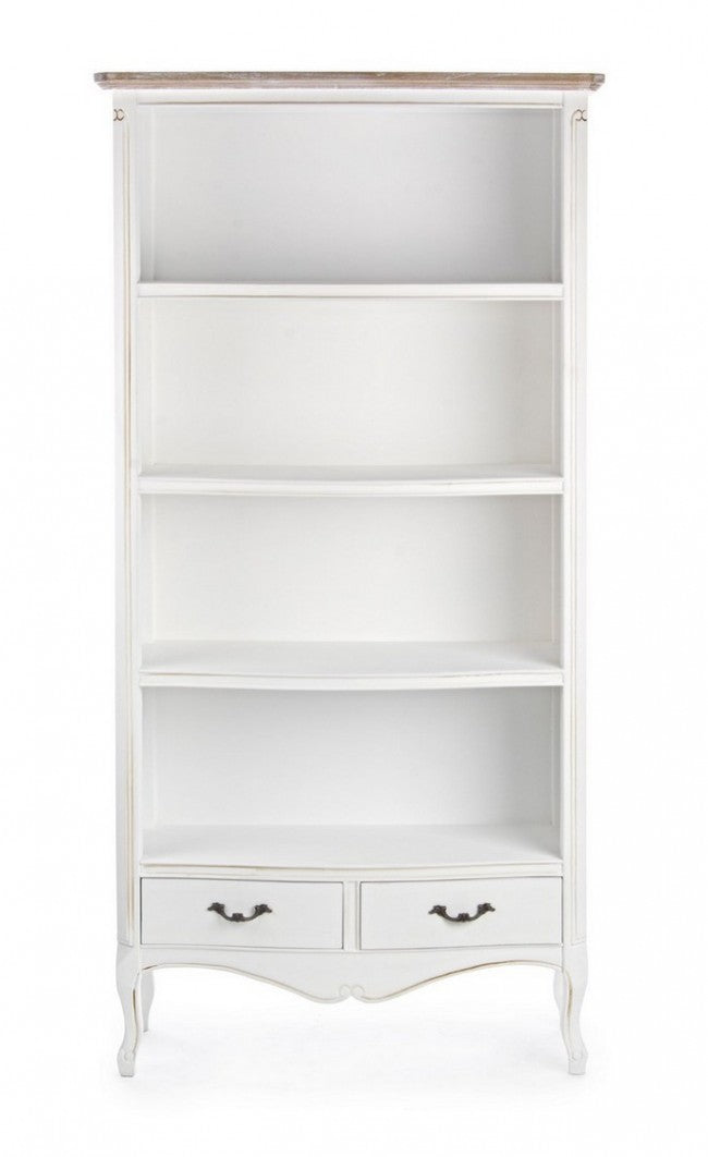 Libreria 2 Cassetti Justine in Legno