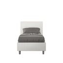 Letto Singolo Adele Bianco Varie Misure