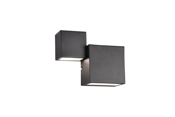 Applique da Interno a LED in Metallo Nero Opaco sconto