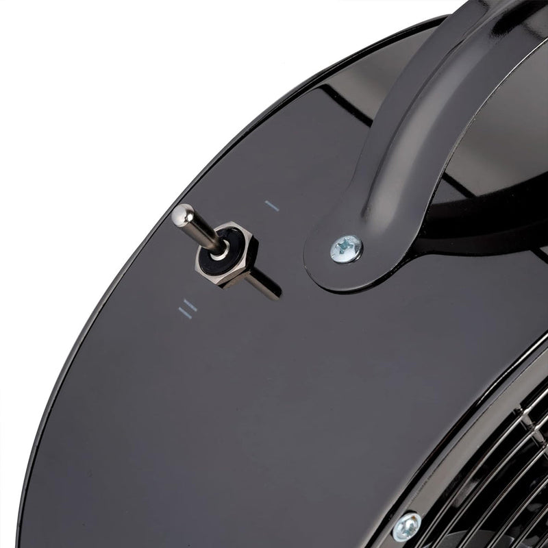 Ventilatore da Tavolo in Metallo Pala da 20cm Potenza 20 W 2 Livelli di Velocità 