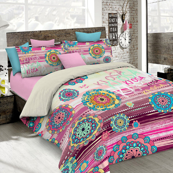 acquista Copripiumino Matrimoniale Stampa sul Sacco e Federe Kio656