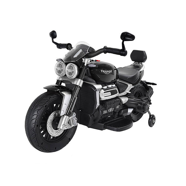 Moto Elettrica per Bambini 12V con Licenza Triumph Rocket 3GT Nera online
