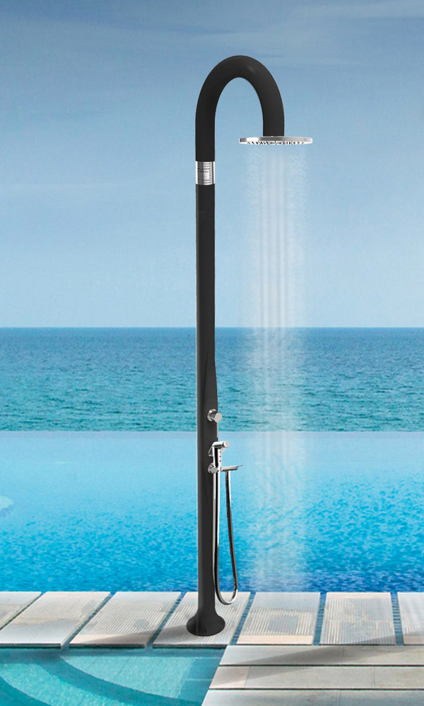 acquista Doccia da Esterno Giardino Miscelatore e Doccetta Arkema Funny Yin Arancio