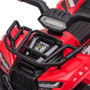 Mini Quad Elettrico per Bambini 6V Rosso